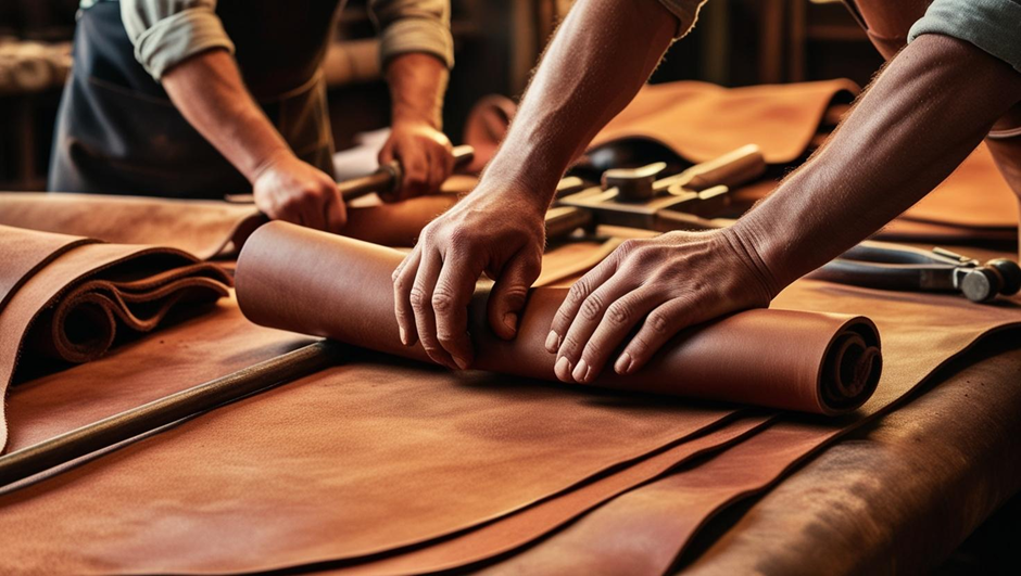 Business Handshake - Leather Trading